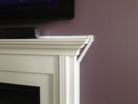 Tv Wall Mount Installation With Wire Concealment Over Fireplace Tv