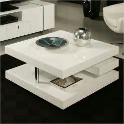 These are all cheap and easy, but totally genius!! White High Gloss Coffee Table with Storage Ideas