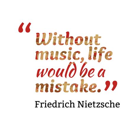 Music is like a dream. Picture » Friedrich Nietzsche quote about music.