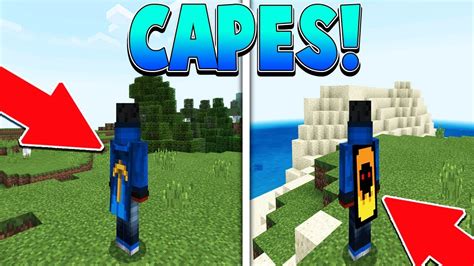 How To Get Capes In Mcpe 14 Minecraft Pe Pocket Edition Youtube
