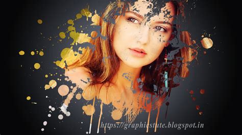 Photoshop Amazing Photo Effects Paint Splash On Face Tutorial My Xxx