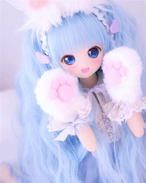 Shes Such A Cutie 😍 ️💕😚 ☺️😊🤩 Kawaii Doll Kawaii Plush Beautiful