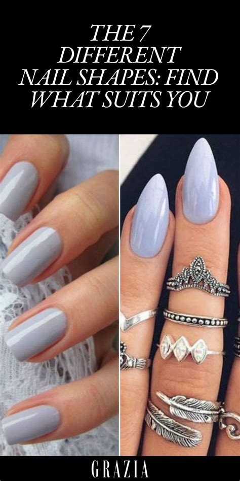 There Are 7 Different Nail Shapes But Which One Should You Go For