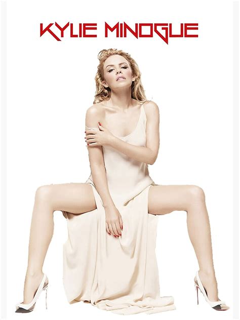 Kylie Minogue Poster For Sale By Jucee Redbubble