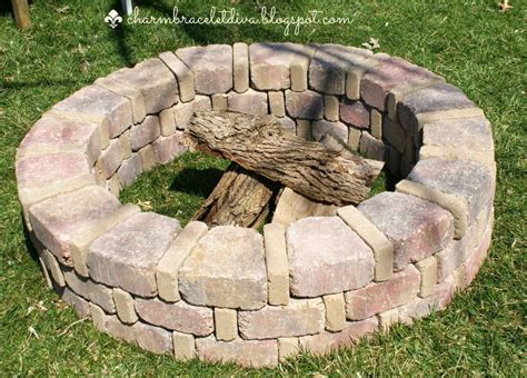 The body of the firepit is left hollow and the gas burner is contained within the countertop of the fire pit. Incredible How To Build Your Own Fire Pit For Less Than Ring Pea Pic Of A With Retaining Wall ...
