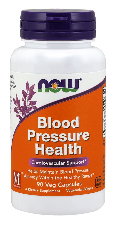 People with elevated blood pressure are likely to hypertension stage 2 is when blood pressure consistently ranges at 140/90 mm hg or higher. Blood Pressure Health - 90 Veg kaps Nowfoods | NowFoods