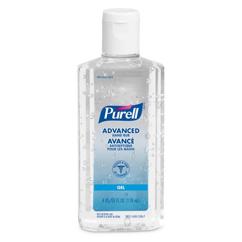 Purell 70 Alcohol Advanced Moisturizing Gel Hand Sanitizer 118ml