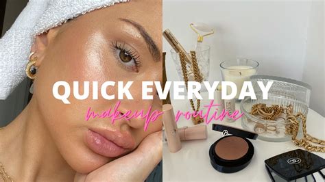 Quick Everyday 10 Minute Makeup Routine YouTube