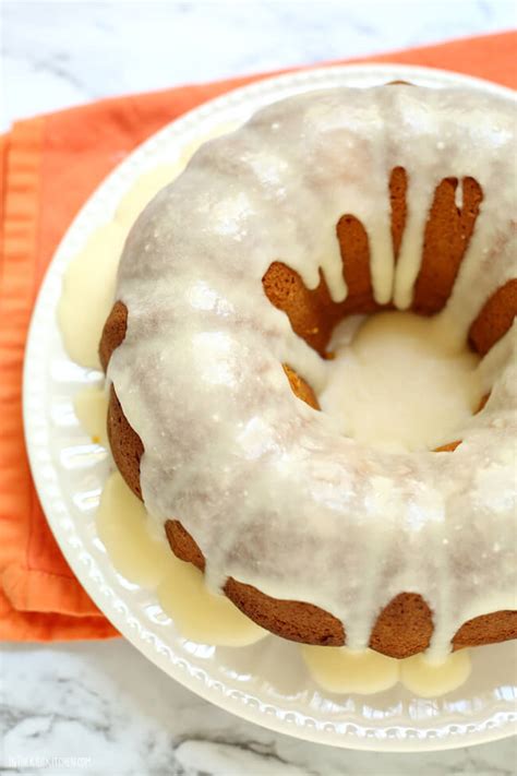 There are bundt cakes from scratch, with cake mix, with booze, fruits and so much more! Cake Mix Pumpkin Bundt Cake (with Video) - In the Kids ...