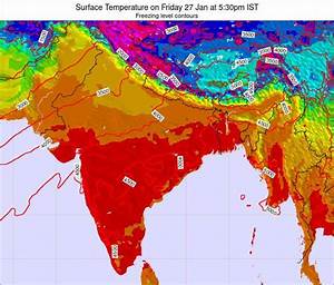 Bangladesh Surface Temperature On Monday 19 Apr At 5 30pm Ist