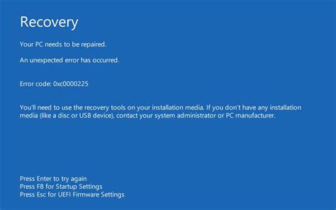0xc0000225 Error Code On Windows 10 Fixed Driver Easy