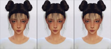 Ellie Simple Baby Hair Converted By Cyberryeezus ~ Sims 4