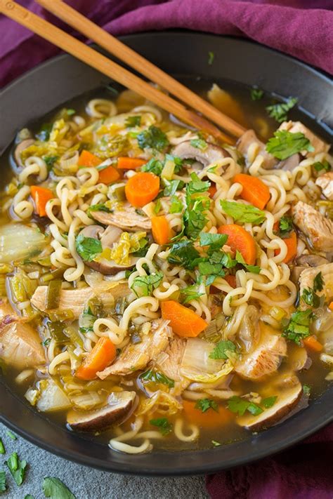 Asian Chicken Noodle Soup - Cooking Classy