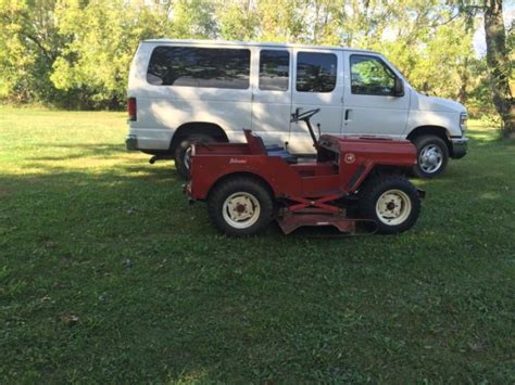 Roof Palomino Mini Jeep Mower Super Rare Running And Working Complete
