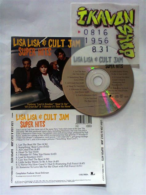 Ikavon Online Net Shop Cd Audio Lisa Lisa And Cult Jam Super