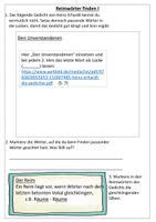 Vorbereitung für den aufbau einer gedichtinterpretation zum lernen von reimen, reimschema. Lyrik/Gedicht: Reime & Reimschemata - Unterrichtsmaterial ...