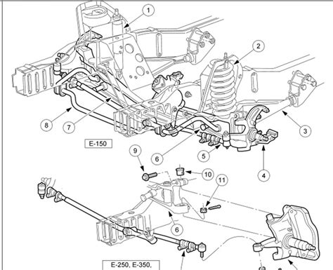 Ford E350 Front Suspension Diagram Diagram For You