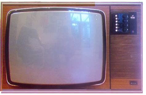 Bush Colour Tv Television Set Vintage Television Retro Tv