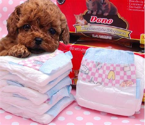 For this diy option, you only need a baby diaper and a pair of scissors. Dog pants DONO disposable sanitary Pet Puppy paper diaper ...