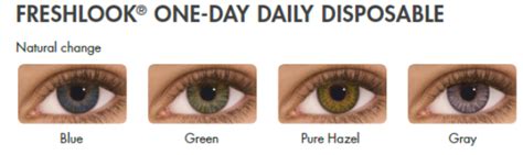 Freshlook One Day Colour 10 Pack Contact Lenses EyeQ Optometrists