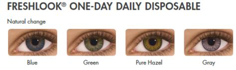 Freshlook One Day Colour Pack Contact Lenses Eyeq Optometrists