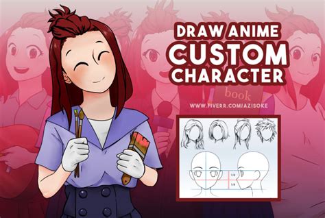Draw Custom Anime Character By Azisoke Fiverr
