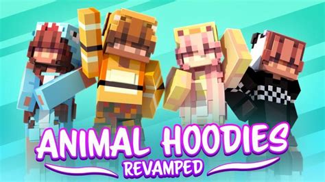 Animal Hoodies Revamped By Waypoint Studios Minecraft Skin Pack