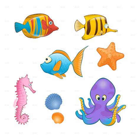 Free Sea Animals Clipart Download Free Sea Animals Clipart Png Images
