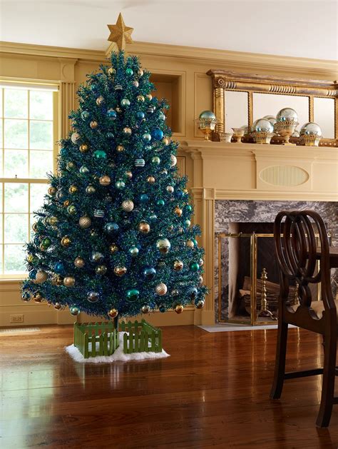 Marthas Collection Of Vintage Faux Christmas Trees Is A Sight To