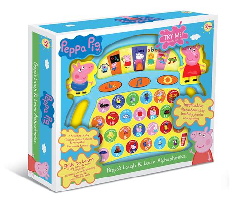 Peppa Pig Laugh And Learn Alphaphonics Interactive Toy Buy Online In