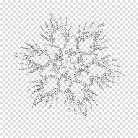 Download Silver Snowflakes Png Clipart Snowflake Crystal Silver
