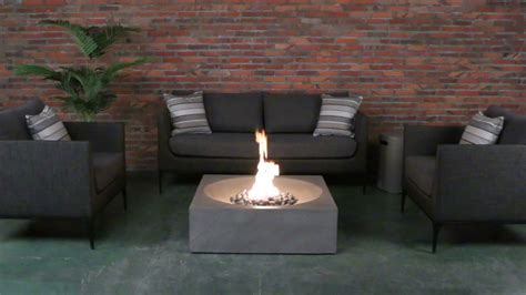 Pyromanias Paloma Fire Table With Flame Youtube