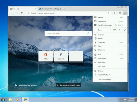 The microsoft browser with updated features. Microsoft Edge Insider builds are now available for Windows 7, 8 and 8.1 - MSPoweruser
