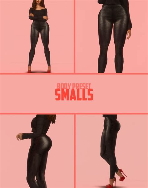 Smalls Body Preset Hi Land On Patreon Sims 4 Body Mods Sims 4 The