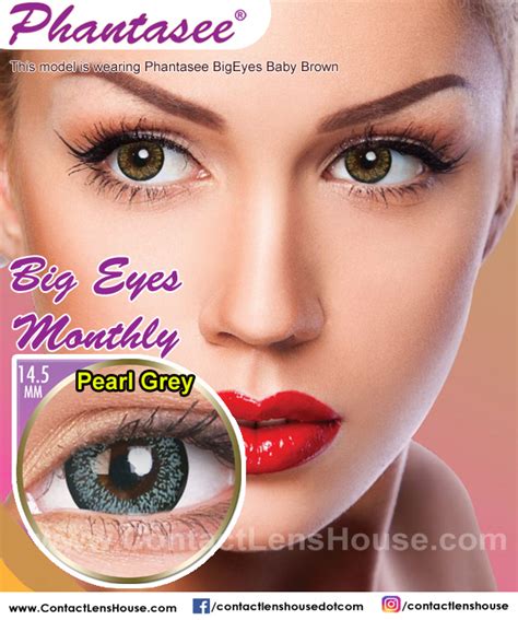 Pearl Grey Contact Lenses