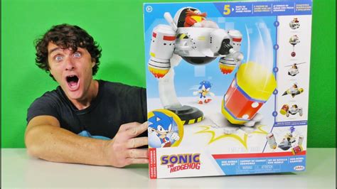 Sonic Egg Mobile Battle Set With Sonic And Dr Eggman Unboxing