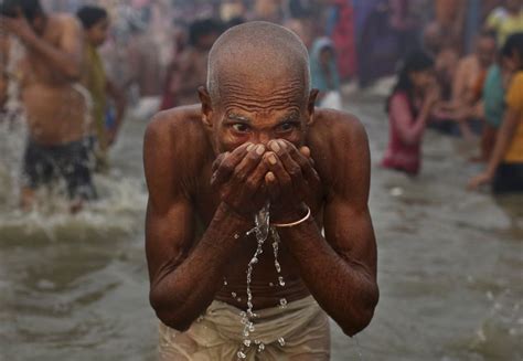 Millions Of Hindus Bathe In Ganges To Cleanse Sins