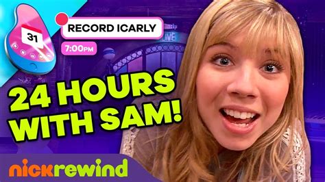 An Entire Day With Sam Puckett ⏰ Icarly Nickrewind Youtube