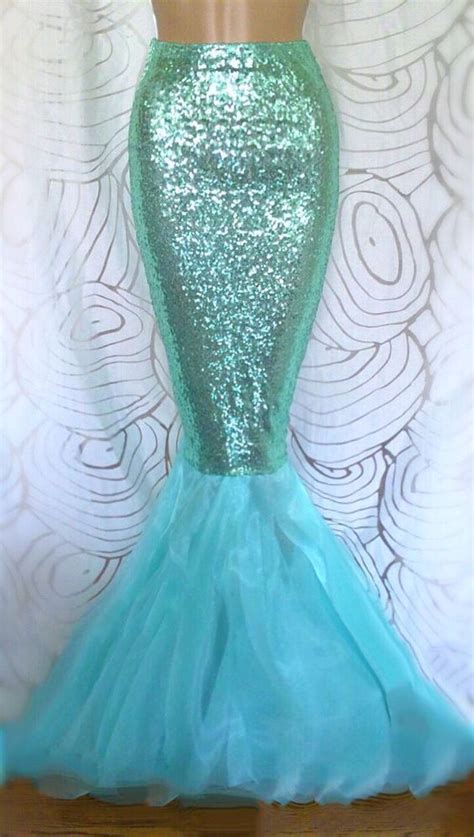 high waisted sequin sexy mermaid tail skirt by sparklemegorgeous mermaid halloween costumes