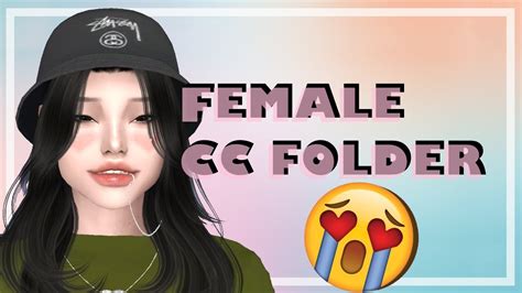 Female Cc Folder And Sim Download 😍the Sims 4the African Simmer