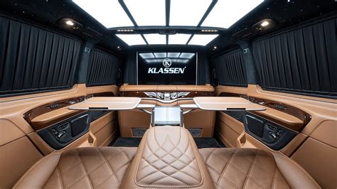 2022 Mercedes V Class By Klassen Luxury Van Exterior And Interior Details