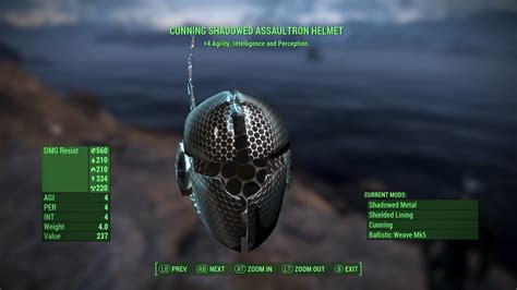 Glossy Assaultron Helmet At Fallout 4 Nexus Mods And Community