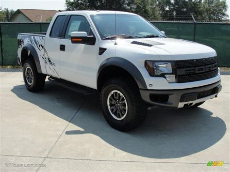 2010 Oxford White Ford F150 Svt Raptor Supercab 4x4 35354137