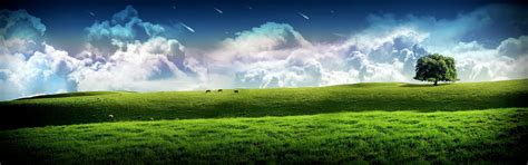 Green Grass Field Clouds Grass Hills Cow Hd Wallpaper Wallpaper Flare