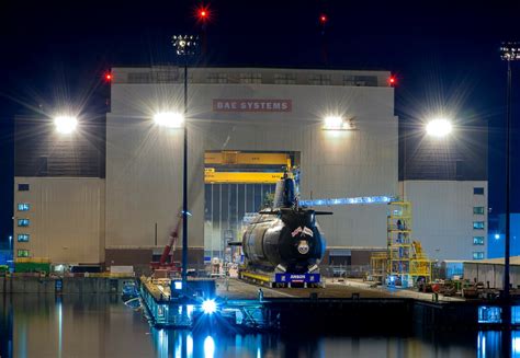 Bae Systems Launches Royal Navys Fifth Astute Class Attack Sub Anson