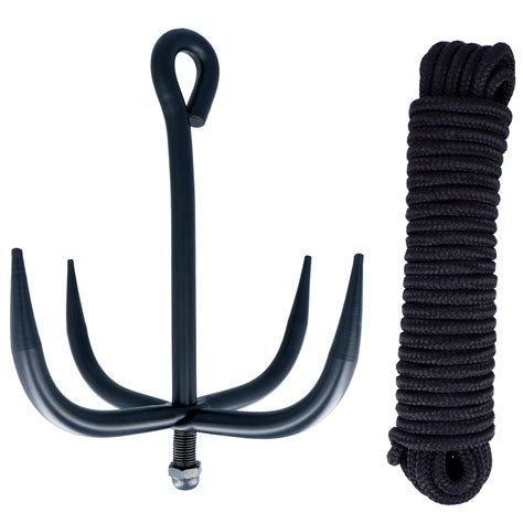 Asr Outdoor Ninja Grappling Hook With 33 Feet For Sporting Use