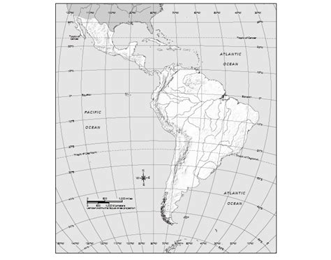 Latin America Physical Features Map Quiz