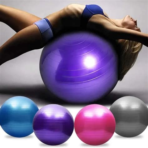 45cm 55cm 65cm 75cm 85cm Pvc Fitness Balls Yoga Ball Thickened Explosion Proof Exercise Home Gym