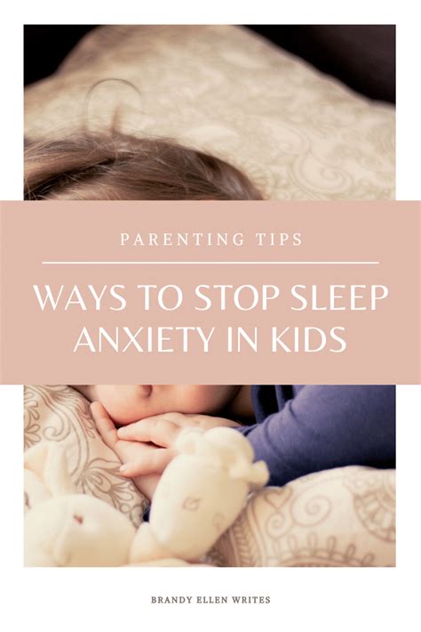Ways To Stop Sleep Anxiety In Kids