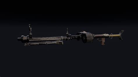 Mg 15 With Accessories Wwii German Lmg In Weapons Ue Marketplace